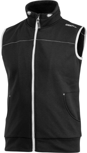 craft Leisure Vest Men - Black  - Size: 1903078 - Color: musta craft Leisure Vest Men - Black  - Size: 1903078 - Color: musta
