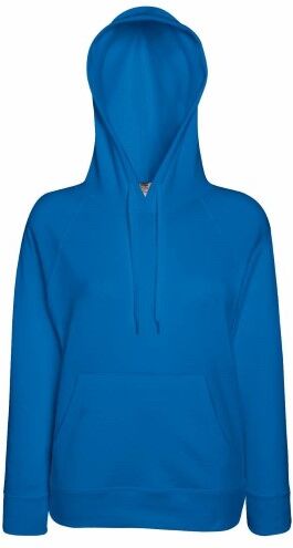 Fruit of the Loom Lady-Fit Light Hooded Sweat - Royalblue  - Size: 62148 - Color: royalsininen Fruit of the Loom Lady-Fit Light Hooded Sweat - Royalblue  - Size: 62148 - Color: royalsininen