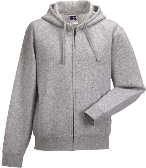 Russell Athletic Authentic Zipped Hood - Greymarl  - Size: 266M - Color: marmorinharm. Russell Athletic Authentic Zipped Hood - Greymarl  - Size: 266M - Color: marmorinharm.