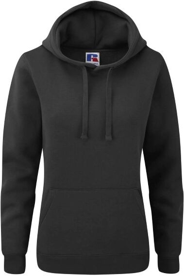 Russell Athletic Ladies Authentic Hooded Sweat - Black  - Size: 265F - Color: musta Russell Athletic Ladies Authentic Hooded Sweat - Black  - Size: 265F - Color: musta
