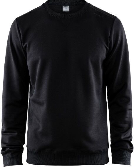 craft Leisure Crewneck Men - Black  - Size: 1907564 - Color: musta craft Leisure Crewneck Men - Black  - Size: 1907564 - Color: musta