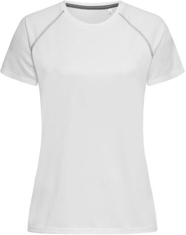 Stedman Active 140 Women Team Raglan - White  - Size: ST8130 - Color: valkoinen Stedman Active 140 Women Team Raglan - White  - Size: ST8130 - Color: valkoinen