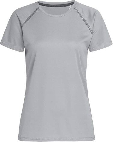 Stedman Active 140 Women Team Raglan - Grey  - Size: ST8130 - Color: harmaa