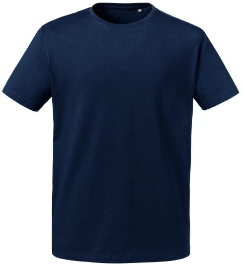 Russell Athletic Pure Organic Men Heavy Tee T-shirt - Navy-2  - Size: 118M - Color: Merensininen Russell Athletic Pure Organic Men Heavy Tee T-shirt - Navy-2  - Size: 118M - Color: Merensininen