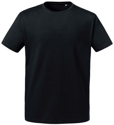 Russell Athletic Pure Organic Men Heavy Tee T-shirt - Black  - Size: 118M - Color: musta Russell Athletic Pure Organic Men Heavy Tee T-shirt - Black  - Size: 118M - Color: musta