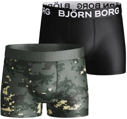 Björn Borg 2 pakkaus Performance Shorts For Boys 2112 - Camouflage-2  - Size: 2111-1224 - Color: Armeijakuvio Björn Borg 2 pakkaus Performance Shorts For Boys 2112 - Camouflage-2  - Size: 2111-1224 - Color: Armeijakuvio