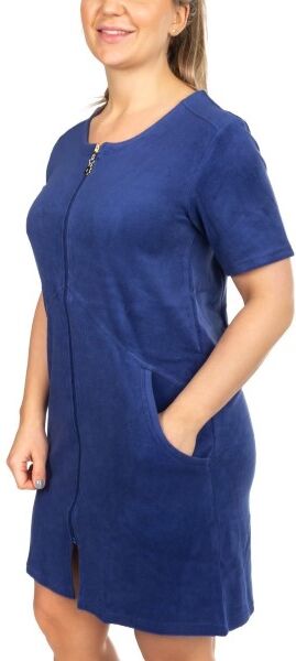 Trofé Trofe Terry Stretch Robe - Darkblue  - Size: 71101 - Color: tummansin.