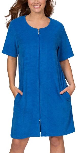 Trofé Trofe Terry Strech Beach Robe - Blue  - Size: 711317500E06 - Color: sininen Trofé Trofe Terry Strech Beach Robe - Blue  - Size: 711317500E06 - Color: sininen