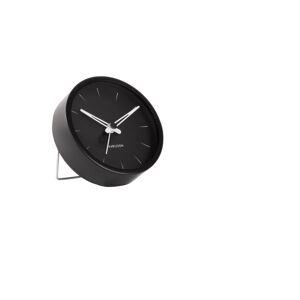 KARLSSON Alarm Clock Lure Home Decoration Watches Alarm Clocks Musta KARLSSON  - BLACK#SAND BROWN - Size: 9CM