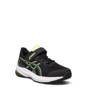 Asics Gt-1000 12 Ps Shoes Sports Shoes Running/training Shoes Musta Asics  - BLACK/RAIN FOREST - Size: 27,28.5,30,32.5