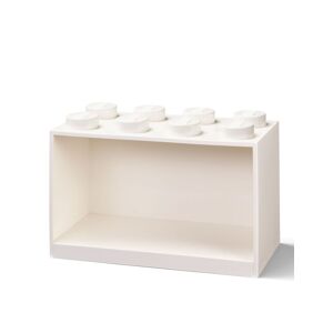 Lego Brick Shelf 8 Home Kids Decor Furniture Shelves Valkoinen LEGO STORAGE  - WHITE - Size: 32X 21X 16CM
