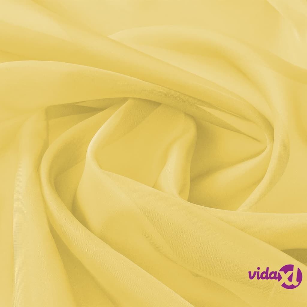 vidaXL Voileekangas 1,45x20 m Keltainen vidaXL Voileekangas 1,45x20 m Keltainen