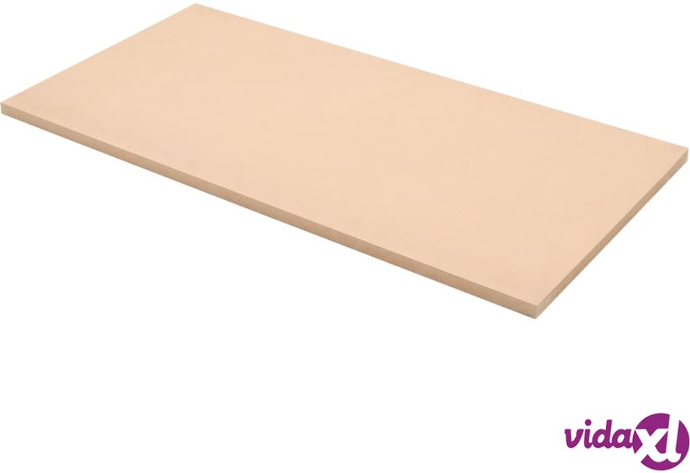 vidaXL MDF-levyt 2 kpl suorakaide 120x60 cm 25 mm