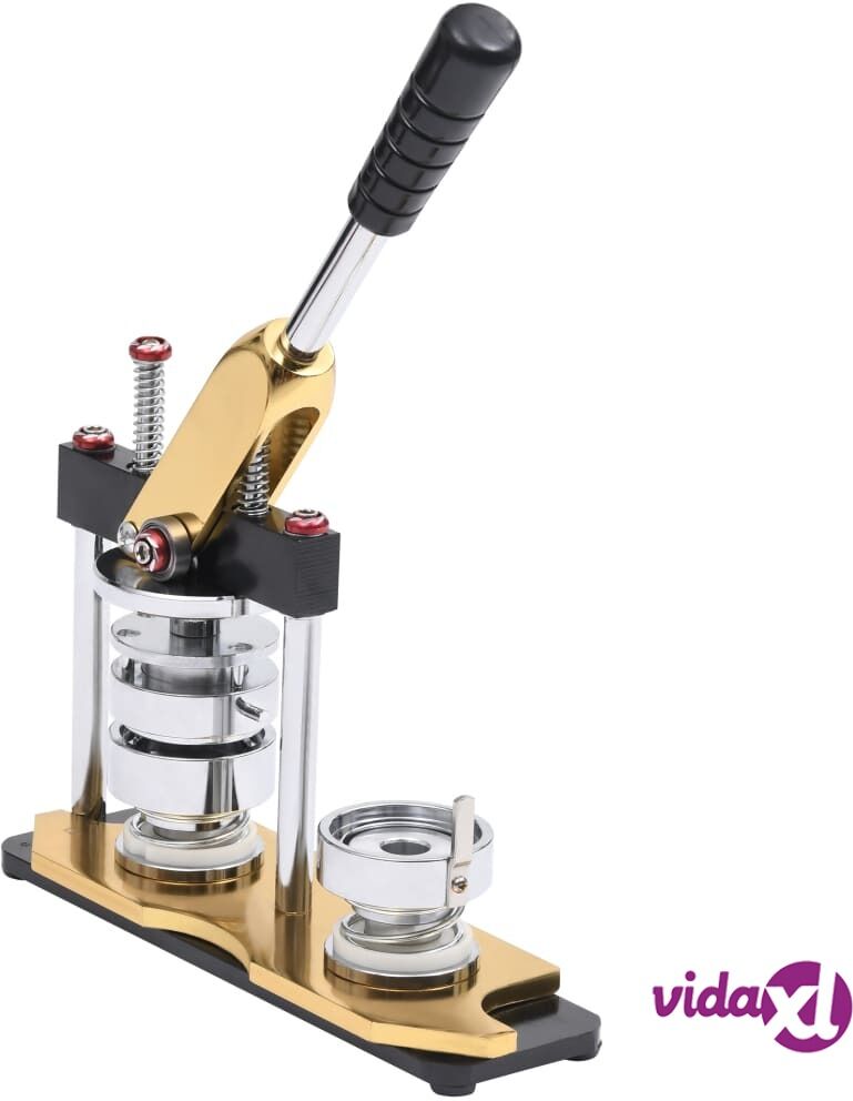 vidaXL Rintanappilaite pyöreällä pyörivällä leikkurilla 25 mm vidaXL Rintanappilaite pyöreällä pyörivällä leikkurilla 25 mm