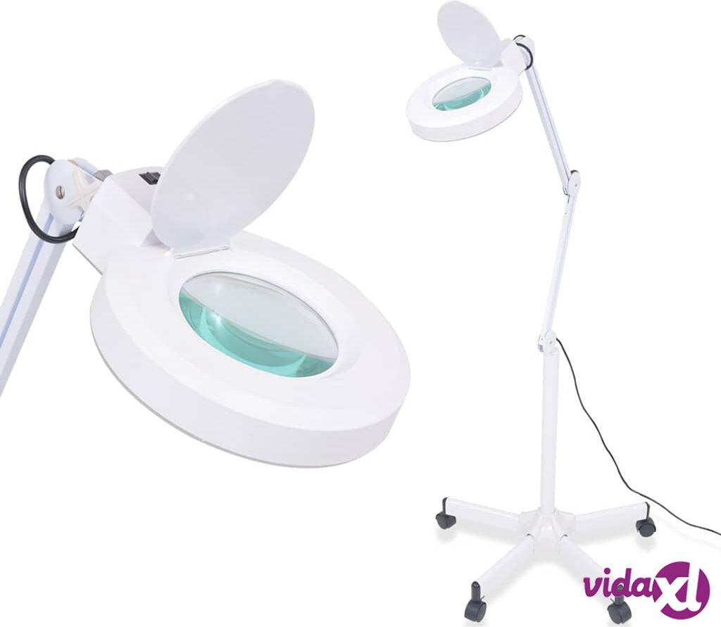vidaXL Jalkalamppu suurennuslasilla vidaXL Jalkalamppu suurennuslasilla