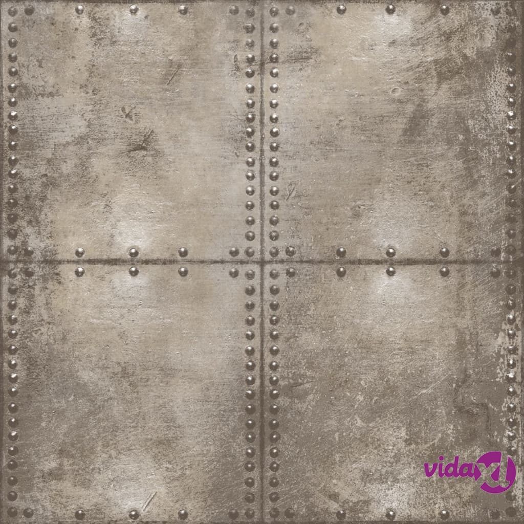 Urban Friends & Coffee Tapetti betonilohkot ruskea ja harmaa Urban Friends & Coffee Tapetti betonilohkot ruskea ja harmaa