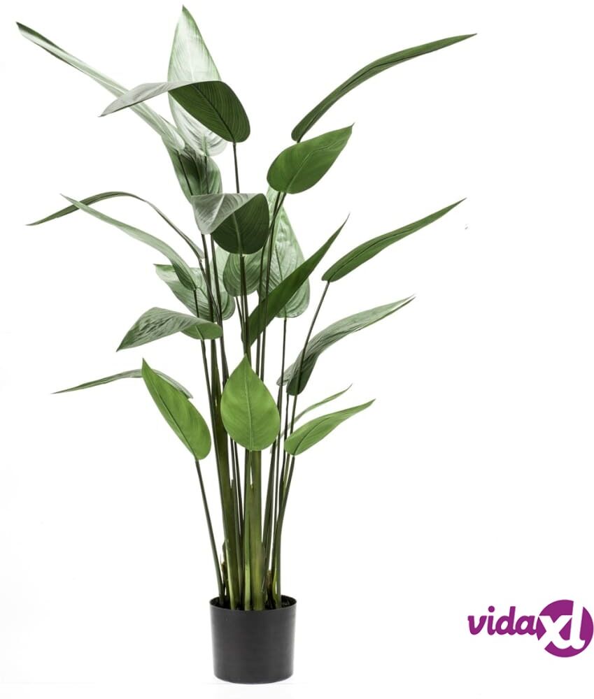 Emerald Helikonia tekokasvi vihreä 125 cm 419837 Emerald Helikonia tekokasvi vihreä 125 cm 419837