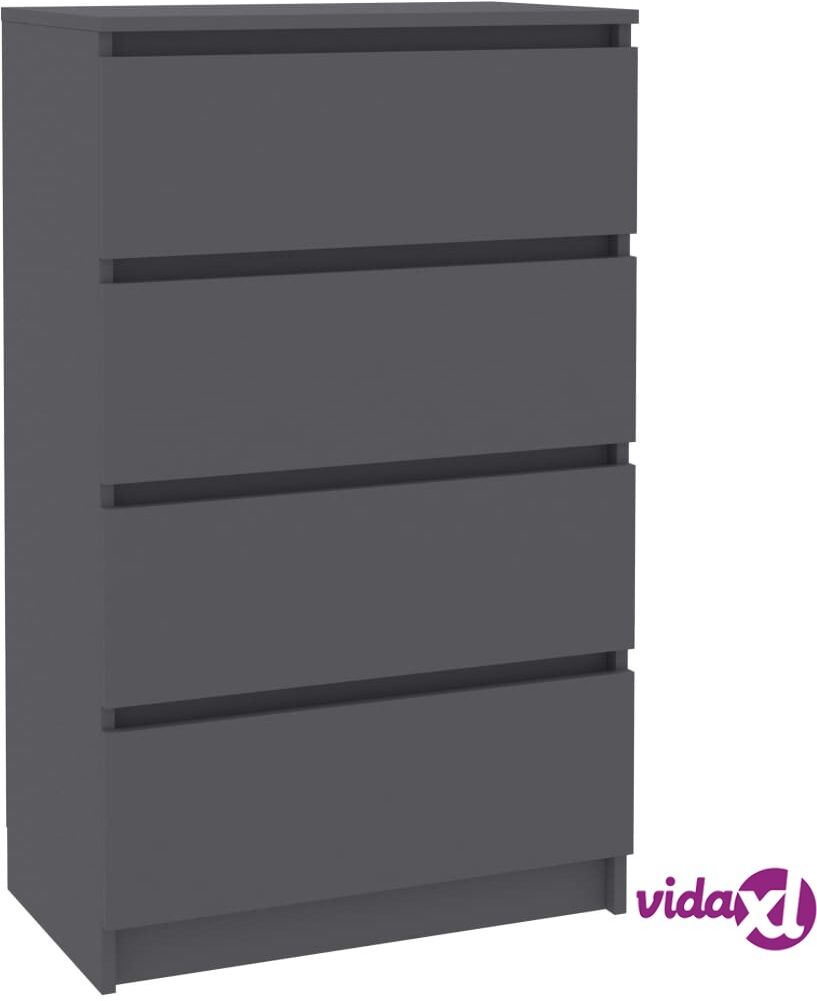 vidaXL Senkki harmaa 60x35x98,5 cm lastulevy vidaXL Senkki harmaa 60x35x98,5 cm lastulevy