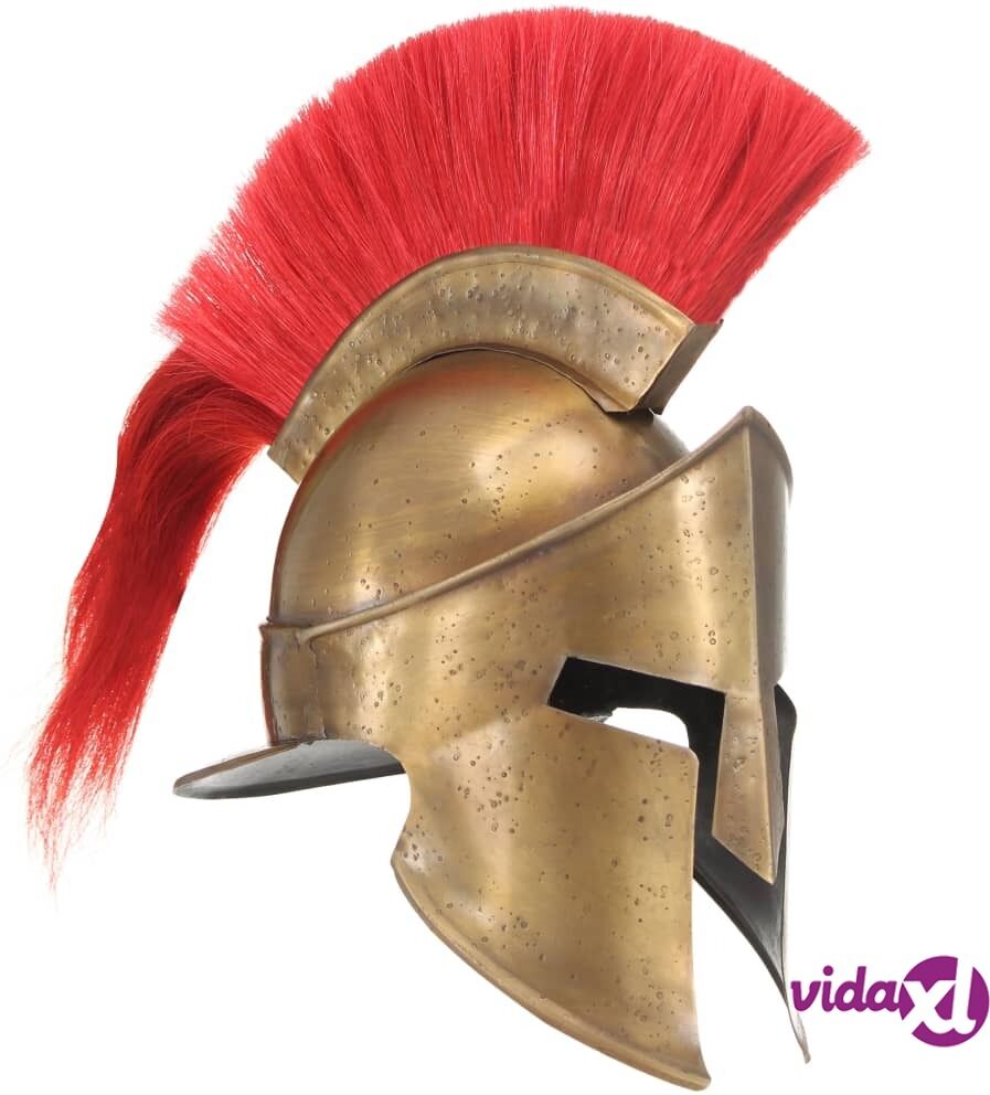 vidaXL Kreikkaisen sotilaan kypärä antiikki kopio messinki teräs vidaXL Kreikkaisen sotilaan kypärä antiikki kopio messinki teräs