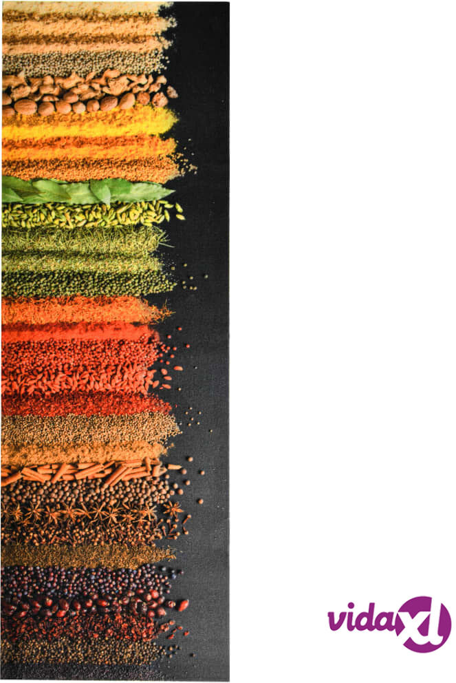 vidaXL Keittiön pestävä lattiamatto Spice 60x180 cm vidaXL Keittiön pestävä lattiamatto Spice 60x180 cm