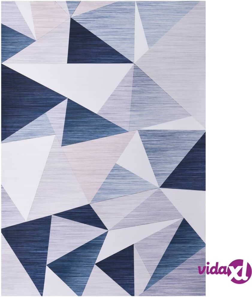 vidaXL Painatettu matto monivärinen 120x160 cm kangas vidaXL Painatettu matto monivärinen 120x160 cm kangas