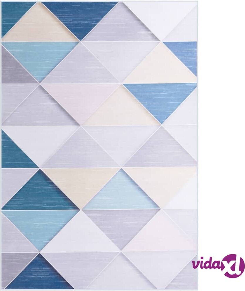 vidaXL Painatettu matto monivärinen 80x150 cm kangas vidaXL Painatettu matto monivärinen 80x150 cm kangas