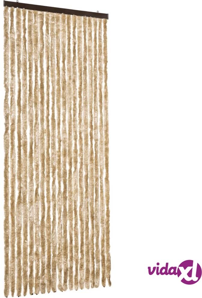 vidaXL Hyönteisverho beige 56x200 cm Chenille vidaXL Hyönteisverho beige 56x200 cm Chenille