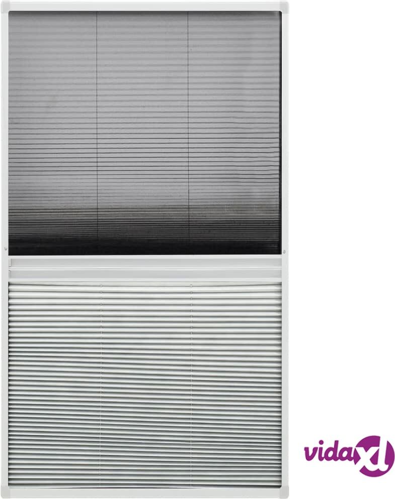 vidaXL Laskostettu hyönteisverkko ikkunaan 60x160 cm alumiini vidaXL Laskostettu hyönteisverkko ikkunaan 60x160 cm alumiini