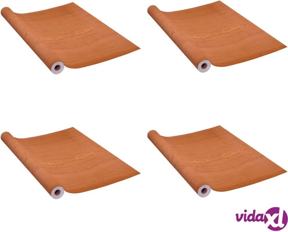 vidaXL Itseliimautuvat ovikalvot 4 kpl vaalea tammi 210x90 cm PVC vidaXL Itseliimautuvat ovikalvot 4 kpl vaalea tammi 210x90 cm PVC