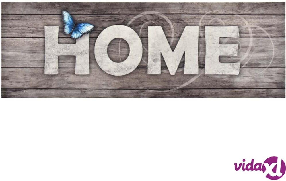 vidaXL Keittiön pestävä lattiamatto Home 60x180 cm vidaXL Keittiön pestävä lattiamatto Home 60x180 cm