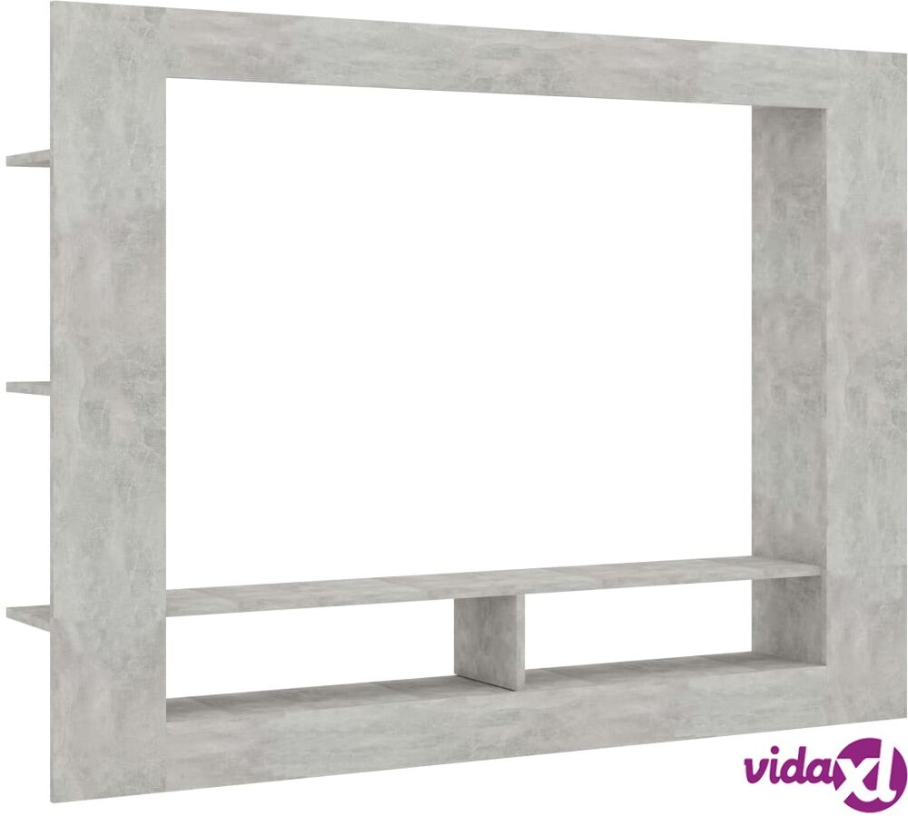 vidaXL TV-taso betoninharmaa 152x22x113 cm lastulevy vidaXL TV-taso betoninharmaa 152x22x113 cm lastulevy