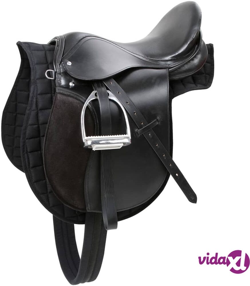 Kerbl Poni Satula Nahka Musta 32197 Kerbl Poni Satula Nahka Musta 32197