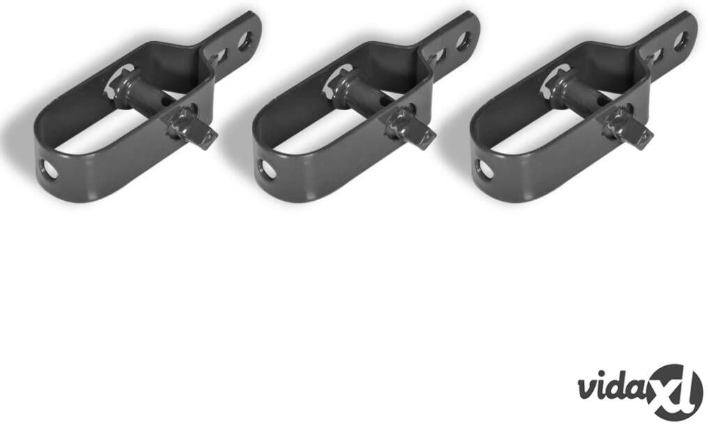 vidaXl Langan kiristin kettinkiaitaan 3 kpl 100 mm harmaa vidaXl Langan kiristin kettinkiaitaan 3 kpl 100 mm harmaa