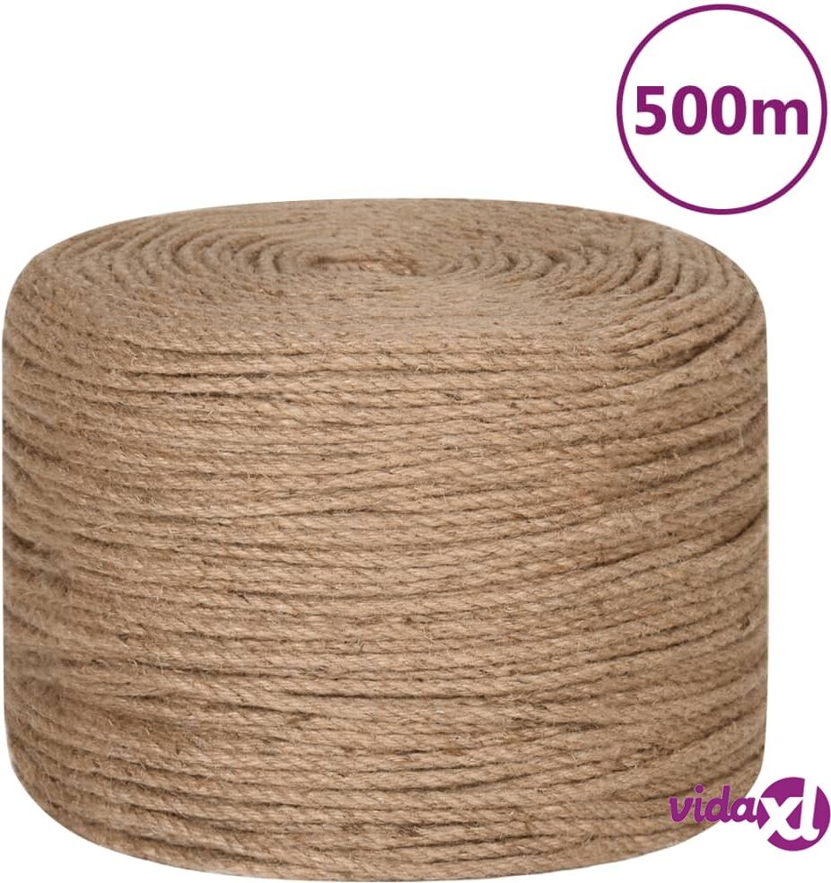 vidaXL Köysi 100% Juutti 8 mm 500 m vidaXL Köysi 100% Juutti 8 mm 500 m
