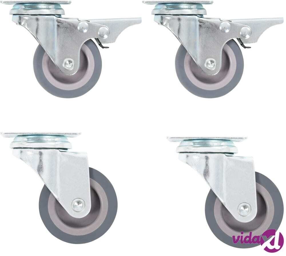 vidaXL Rullapyörät 4 kpl 50 mm vidaXL Rullapyörät 4 kpl 50 mm