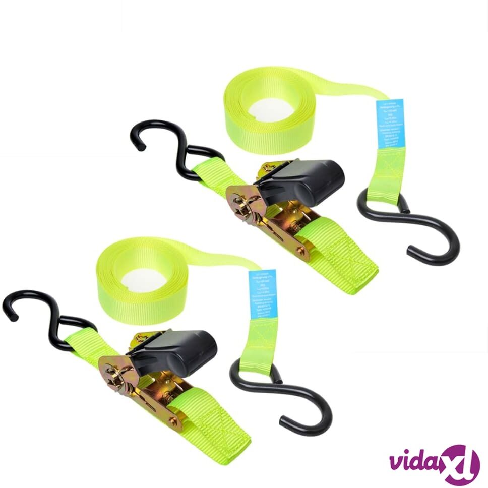 ProPlus Kiinnityshihna räikällä + 2 koukkua kahden sarja 5 m 320204 ProPlus Kiinnityshihna räikällä + 2 koukkua kahden sarja 5 m 320204