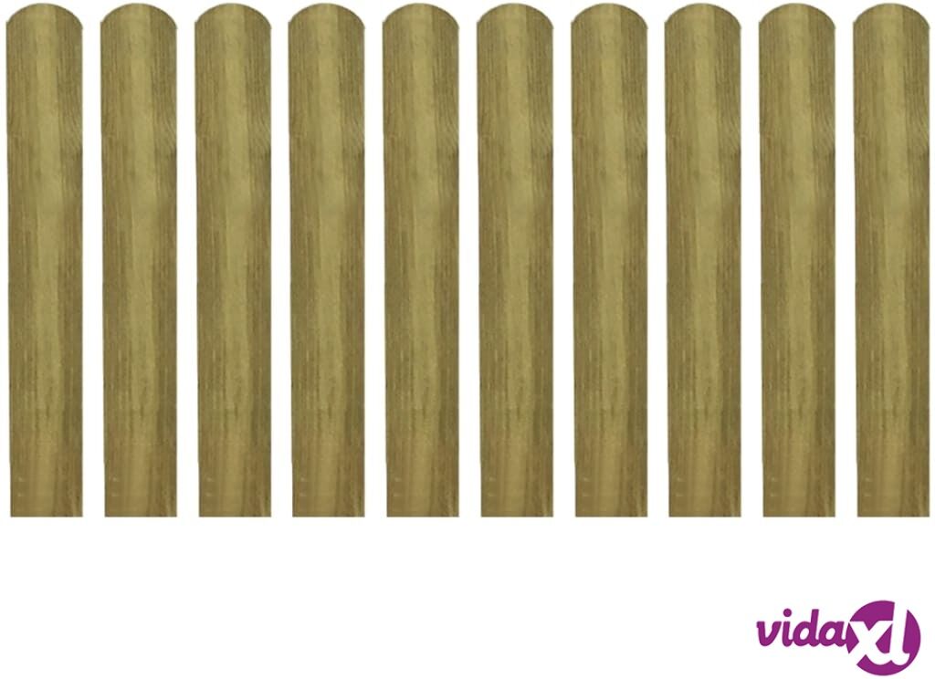 vidaXL 20 kpl Kyllästetyt aitarimat puu 60 cm vidaXL 20 kpl Kyllästetyt aitarimat puu 60 cm