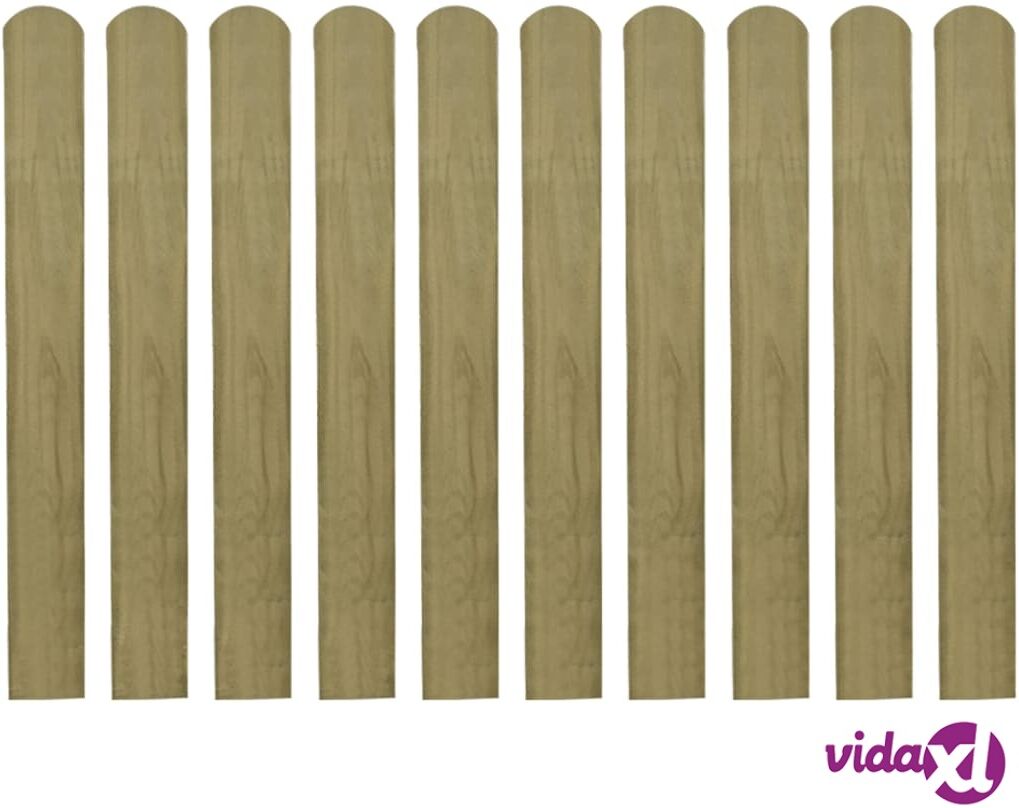 vidaXL 20 kpl Kyllästetyt aitarimat puu 80 cm vidaXL 20 kpl Kyllästetyt aitarimat puu 80 cm