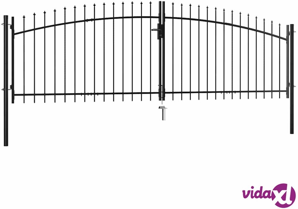 vidaXL Autoportti keihäskärjillä 400 x 175 cm vidaXL Autoportti keihäskärjillä 400 x 175 cm