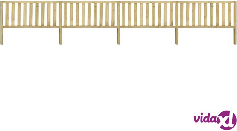 vidaXL Puutarha-aita Kyllästetty mänty 7,1x1,3 m vidaXL Puutarha-aita Kyllästetty mänty 7,1x1,3 m