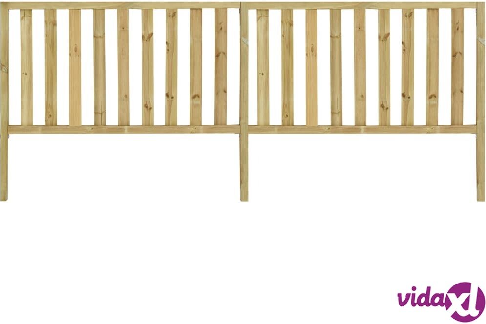 vidaXL Puutarha-aita Kyllästetty mänty 3,58x1,5 m vidaXL Puutarha-aita Kyllästetty mänty 3,58x1,5 m