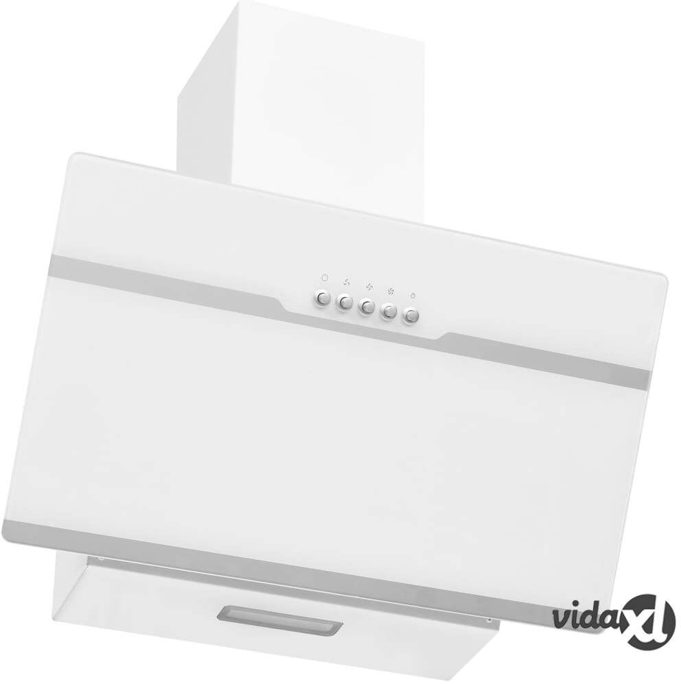 vidaXL Liesituuletin 60 cm ruostumaton teräs ja karkaistu lasi valk. vidaXL Liesituuletin 60 cm ruostumaton teräs ja karkaistu lasi valk.