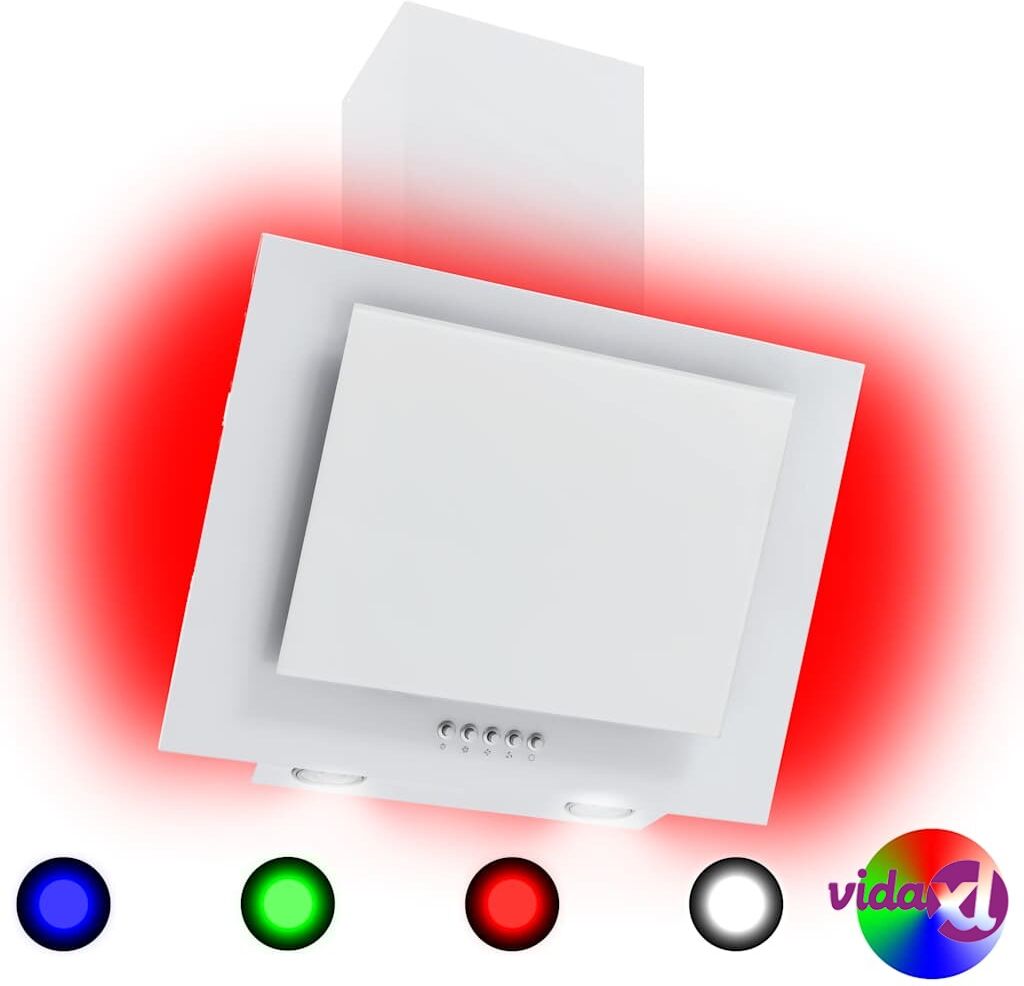 vidaXL Liesituuletin RGB 60 cm ruostumaton teräs ja karkaistu lasi vidaXL Liesituuletin RGB 60 cm ruostumaton teräs ja karkaistu lasi