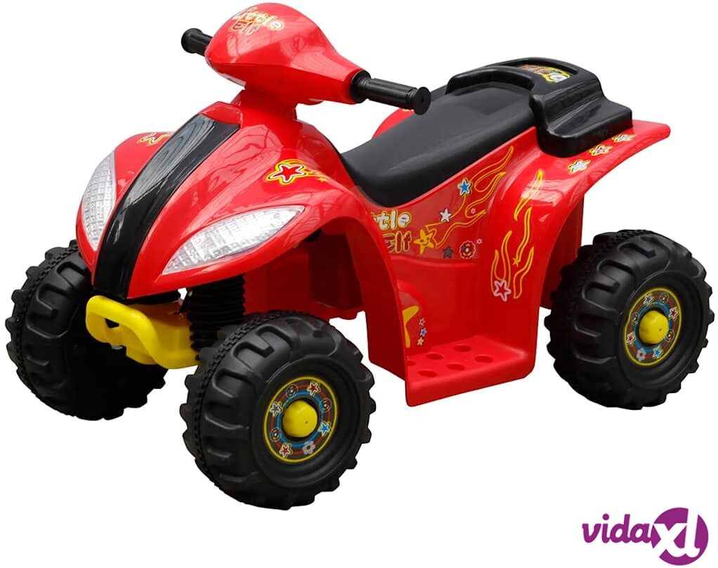 vidaXL Lasten Sähköinen Mönkijä Punainen ja Musta vidaXL Lasten Sähköinen Mönkijä Punainen ja Musta