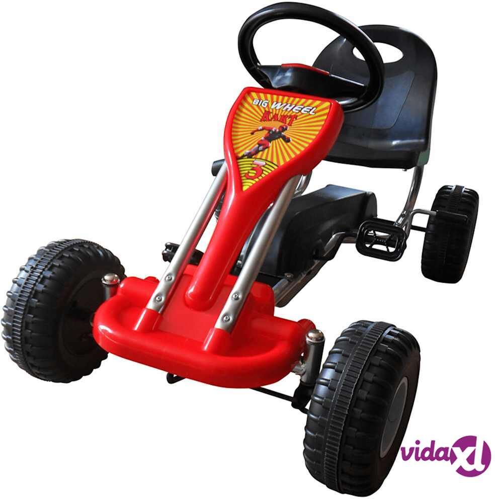 vidaXL Polkuauto Punainen vidaXL Polkuauto Punainen