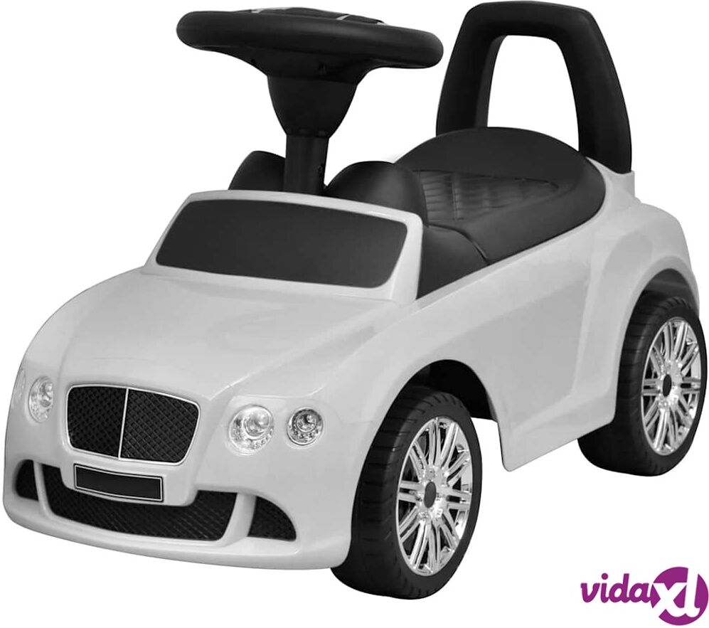 vidaXL Bentley Valkoinen Lasten Jalkakäyttöinen Auto vidaXL Bentley Valkoinen Lasten Jalkakäyttöinen Auto