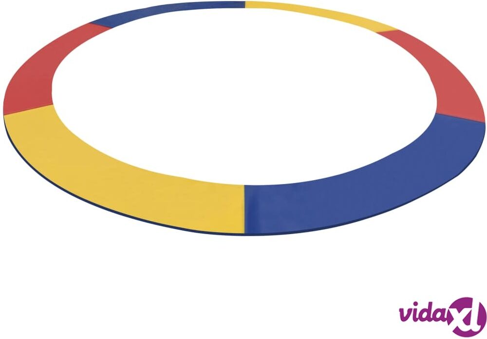 vidaXL Turvapehmuste PVC monivärinen 3,66 m pyöreälle trampoliinille vidaXL Turvapehmuste PVC monivärinen 3,66 m pyöreälle trampoliinille