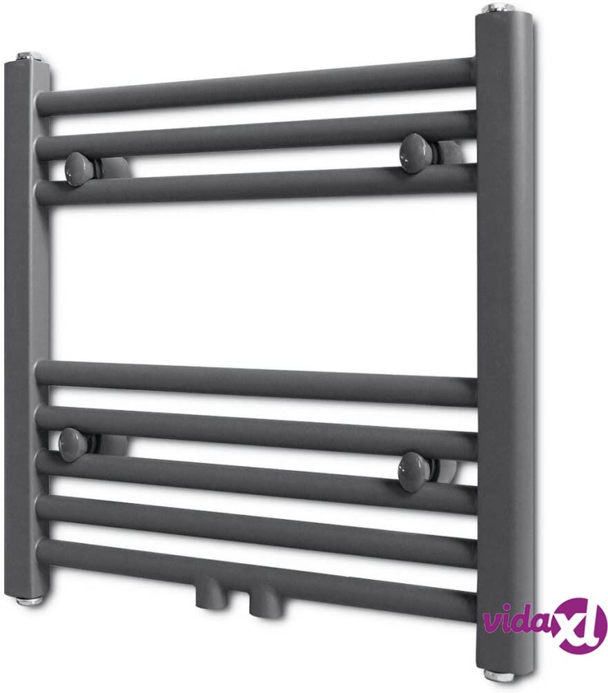 vidaXL Kylpyhuoneen Keskuslämmitys Pyyheteline Suora 480 x 480 mm vidaXL Kylpyhuoneen Keskuslämmitys Pyyheteline Suora 480 x 480 mm