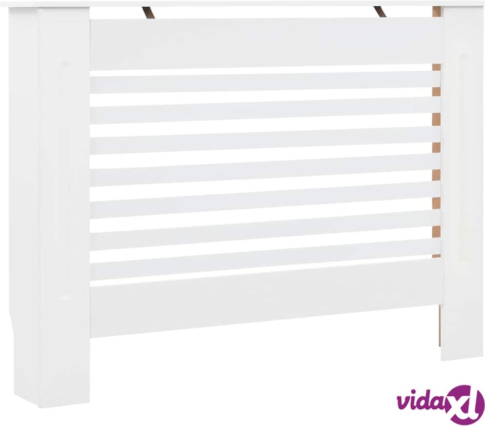 vidaXL Lämpöpatterin suoja MDF 112x19x81,5 cm valkoinen vidaXL Lämpöpatterin suoja MDF 112x19x81,5 cm valkoinen