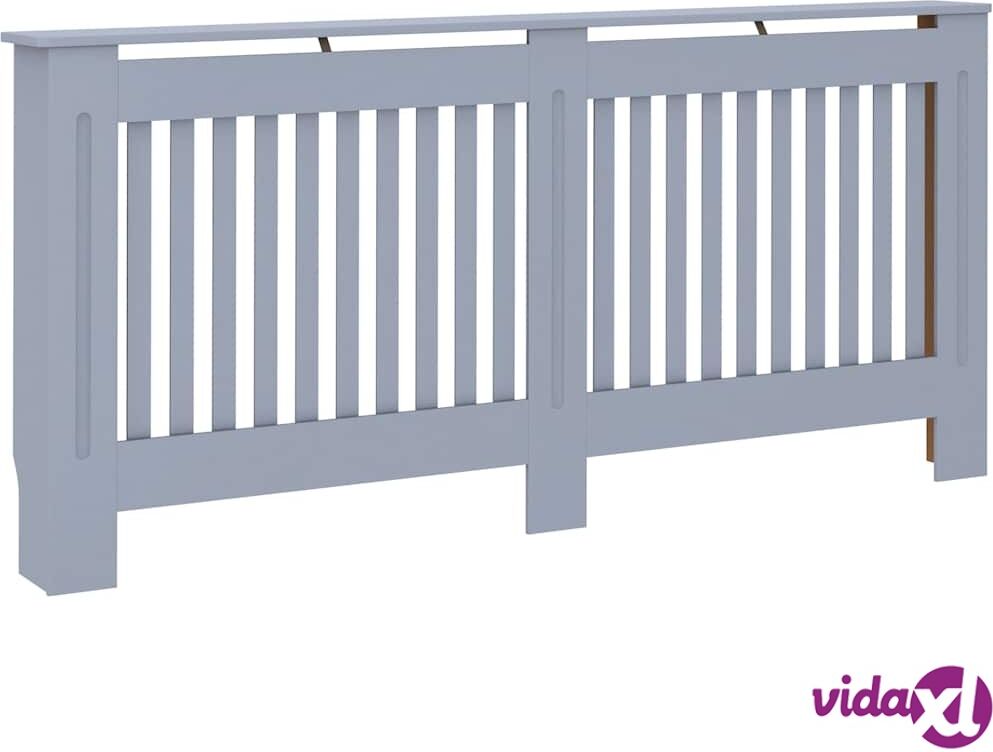 vidaXL Lämpöpatterin suoja antrasiitti 172x19x81 cm MDF vidaXL Lämpöpatterin suoja antrasiitti 172x19x81 cm MDF